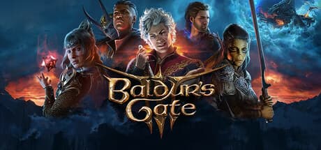 Baldur's Gate 3 official Steam key art