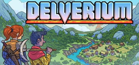 Delverium official Steam key art