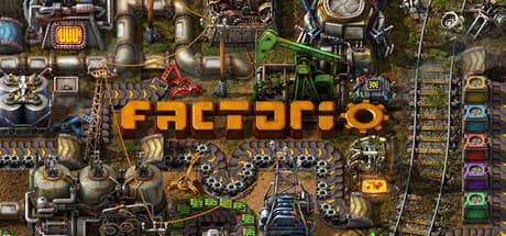 Factorio official Steam key art