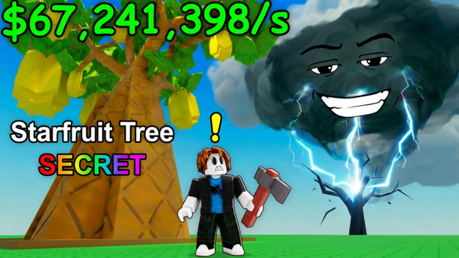 Official Greedy Growers Roblox promotional artwork