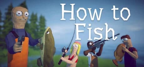 How to Fish official Steam key art