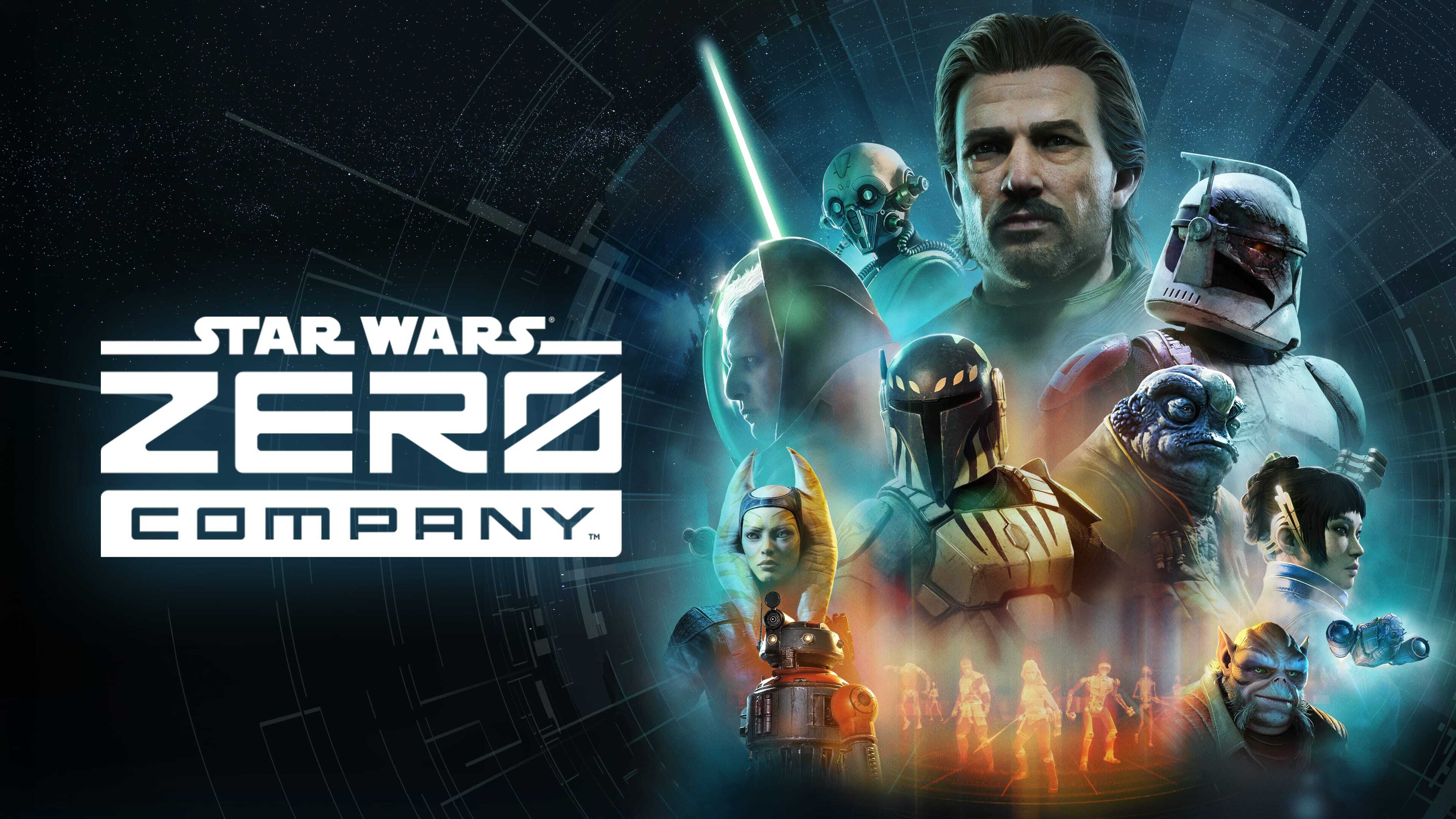Star Wars Zero Company squad assembled in the official key art