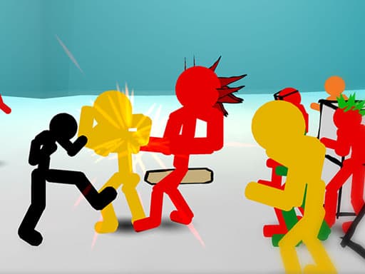 Stickman Street Fighting official game artwork