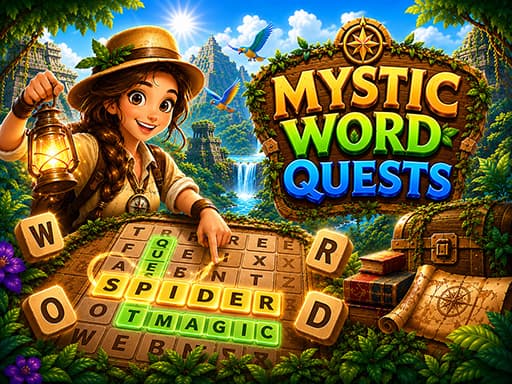 Mystic Word Quests official game artwork