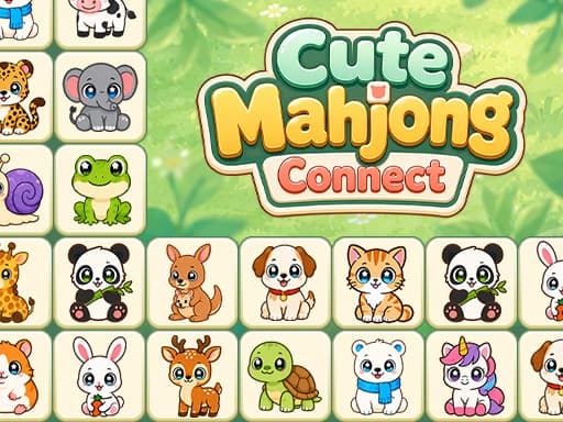 Cute Mahjong Connect official game artwork