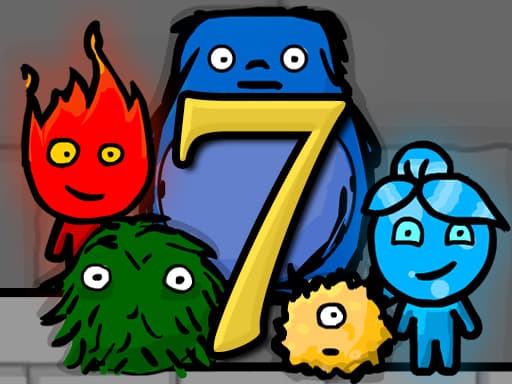 Fireboy & Watergirl 7: and Friends official game artwork
