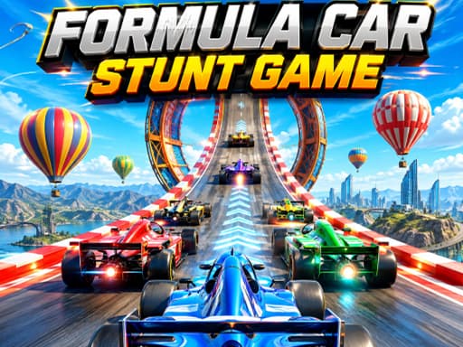 Formula Car Stunt Game official game artwork