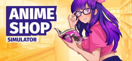 Anime Shop Simulator official Steam key art