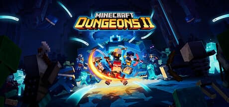 Minecraft Dungeons II official Steam key art