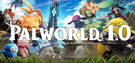 Palworld official Steam key art