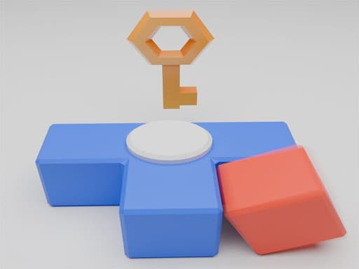 Rolling Cubes: 3D Puzzle official game artwork