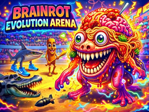 Brainrot Evolution Arena official game artwork