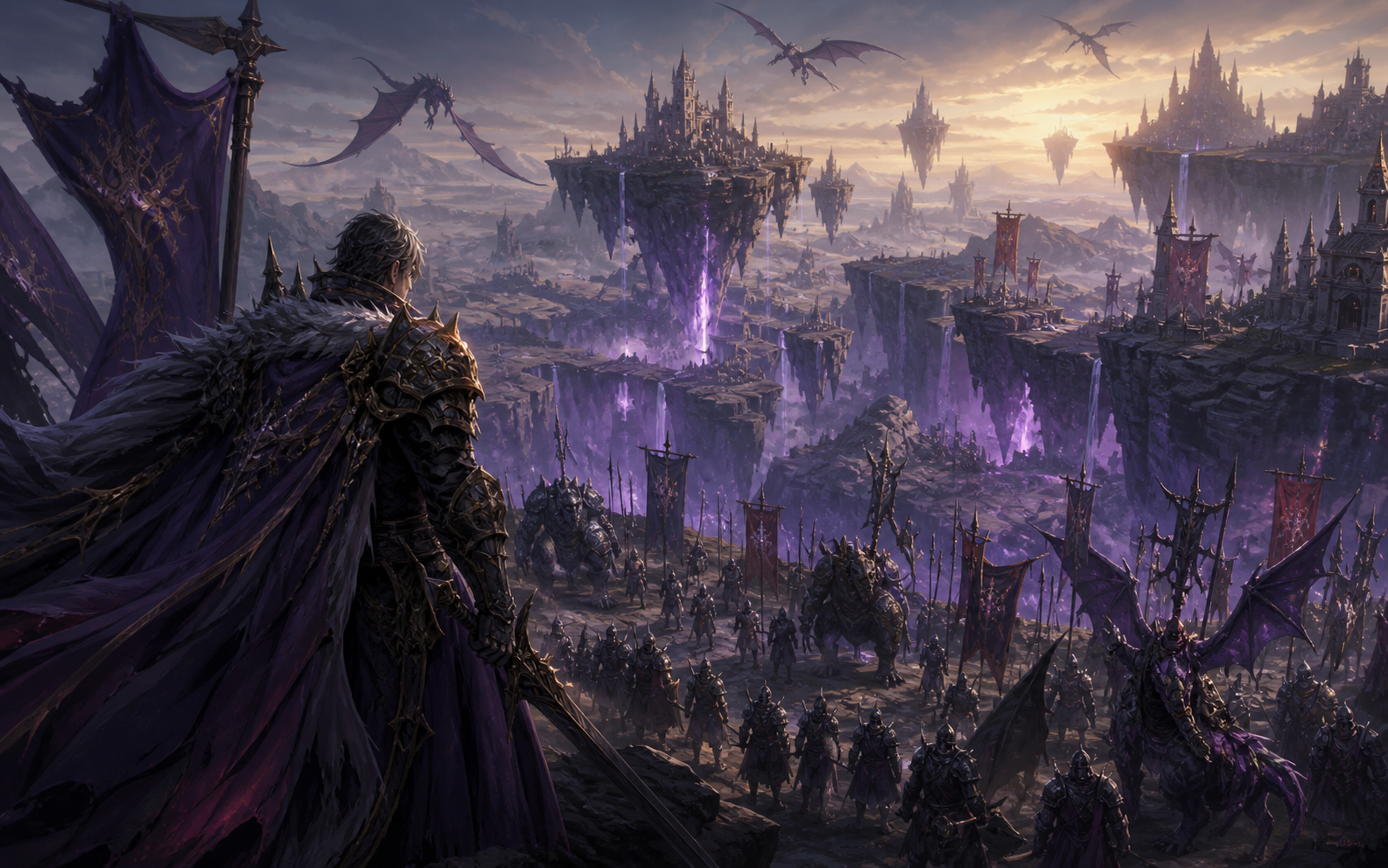 Official BRIGANDINE ABYSS fantasy strategy artwork