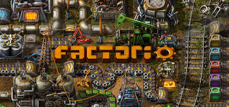 Factorio official Steam key art