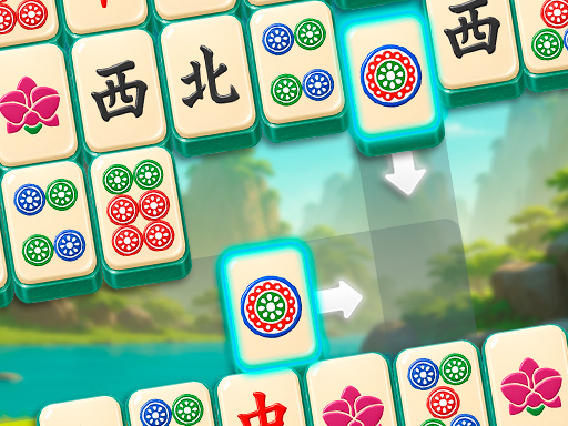 Mahjong Match Line official game artwork