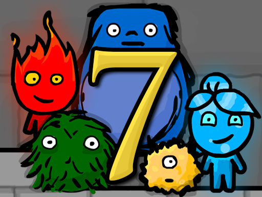 Fireboy & Watergirl 7: and Friends official game artwork