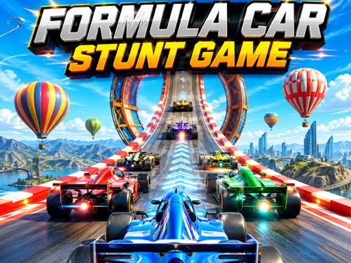 Formula Car Stunt Game official game artwork